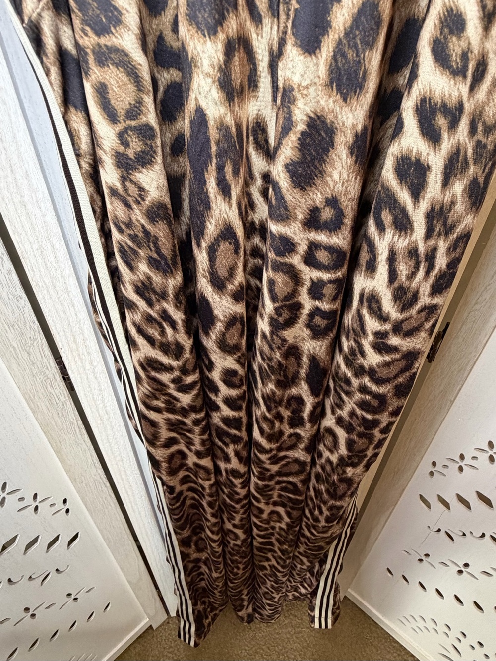 Blakeley Leopard Print Adjustable Strap Jumpsuit - Picture 14 of 16